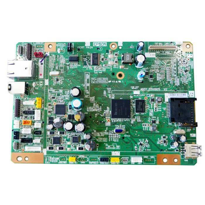 Mainboard Printer Epson Workforce WF 7611 Motherboard WF7610 Logic Board WF 7610 Original 2150805