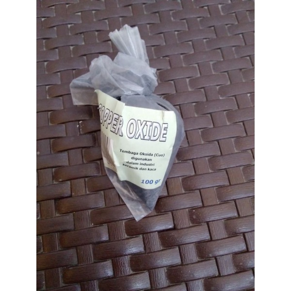 Copper oxide / Tembaga Oksida (Cuo) 100gr