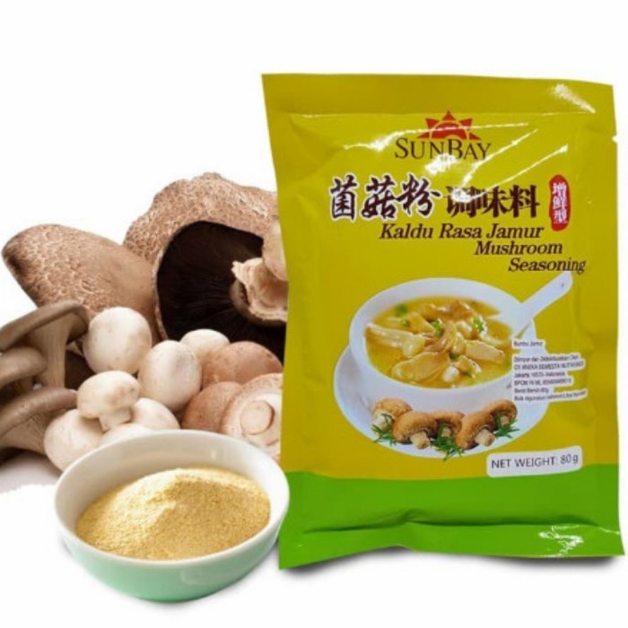 

kaldu jamur sunbay 80g mushroom flavor seasoning