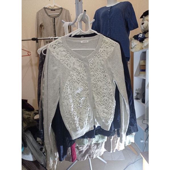 cardigan lengan panjang