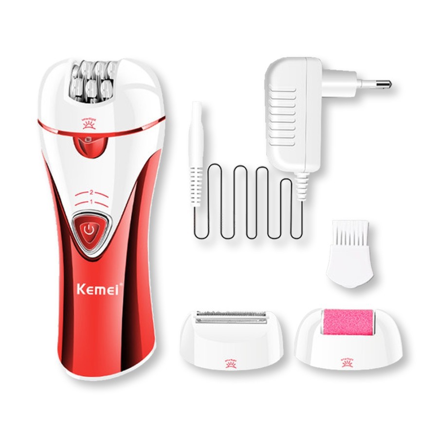 Kemei KM-1107 profesional 3 In 1 alat cukur rambut wanita