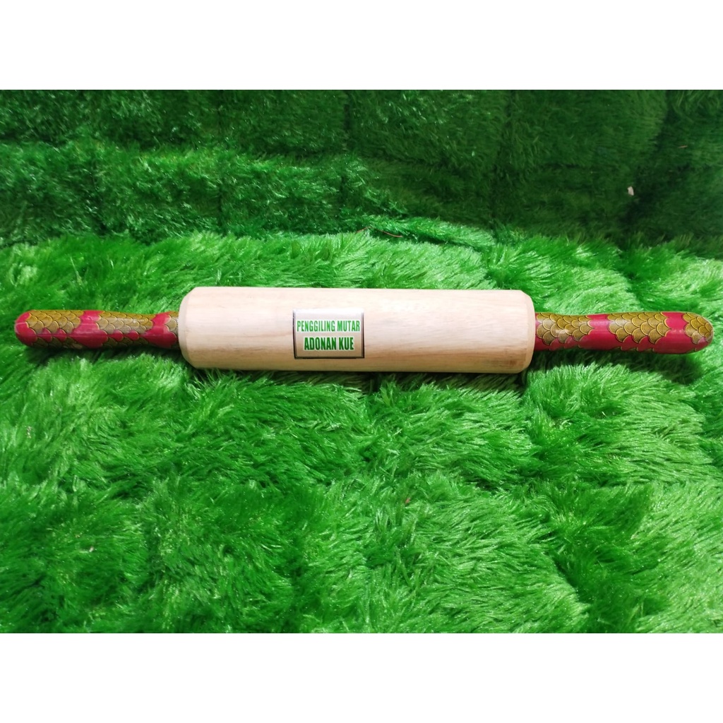 Rolling Pin Putar Adonan  Kue  Dan Mie / Rol Gilingan Adonan Kayu