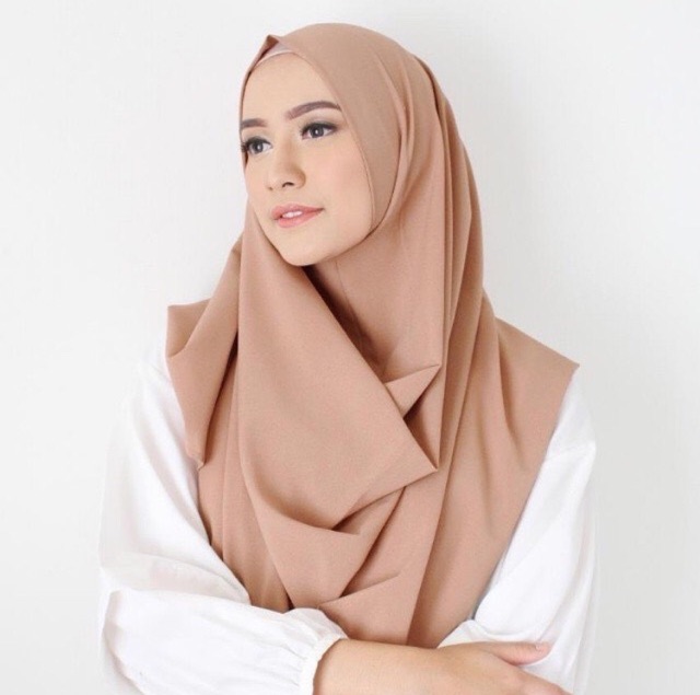 Pashmina Instan bahan Diamond