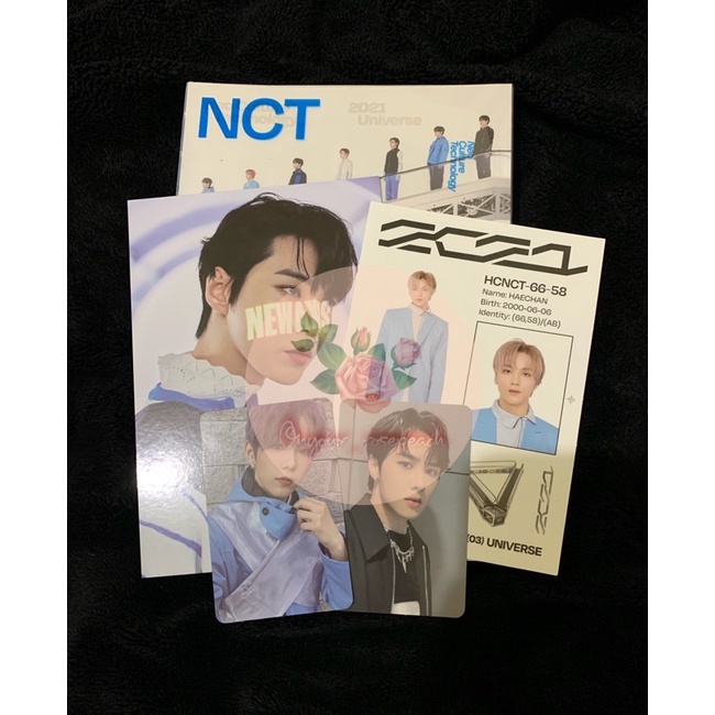 Ready unsealed album nct universe 2021 fullset (pc shotaro) + bene mecima kun