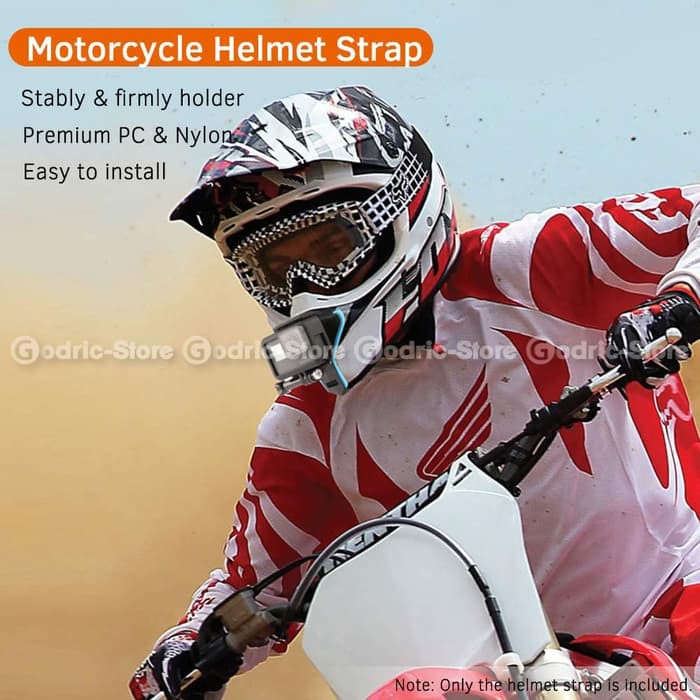 Helmet FIX CHIN Mount Helm Bike Motovlog Action Cam GoPro