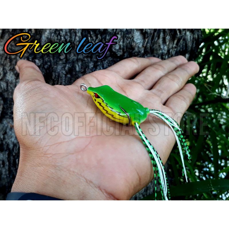 Soft frog 4,5cm/6,5gram. Umpan casting bentuk katak. Target Toman &amp; Gabus/Haruan