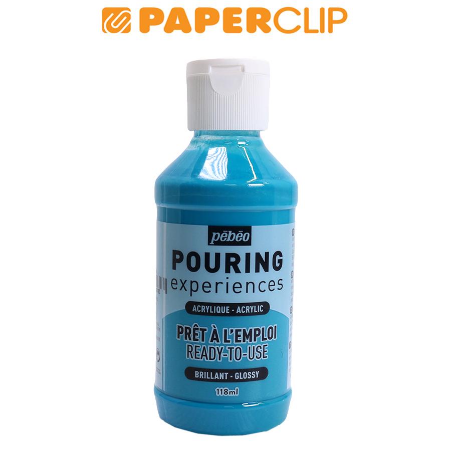 

CAT ACRYLIC PEBEO POURING EXPERIENCE TURQUOISE BLUE 524618 118ML