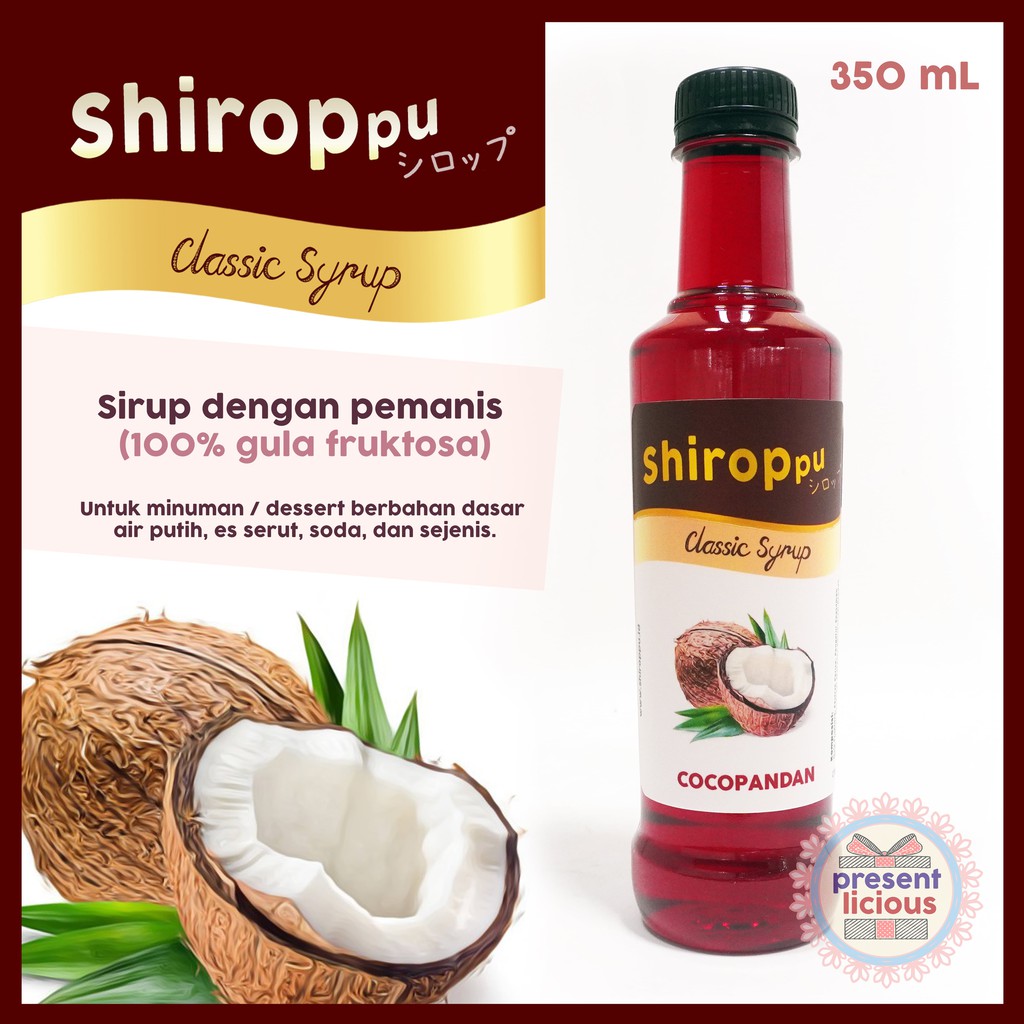 

Cocopandan | Shiroppu Classic Syrup 350 mL | Sirup Manis Coco Pandan