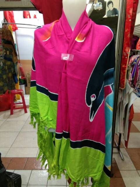 Termurah Kain Pantai Bali Halus Motif Animal Random