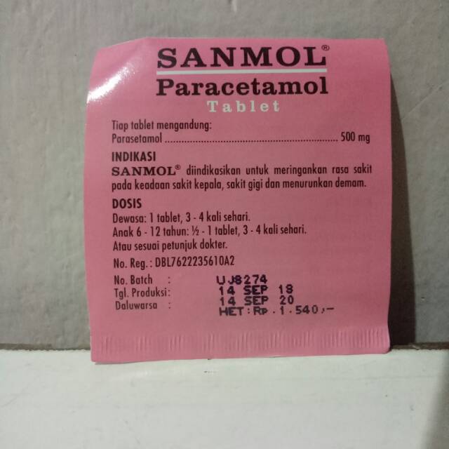 Sanmol tablet