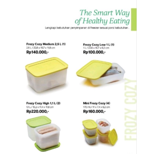 Frozy Cozy / Freezermate / wadah utk Frezzer (ecer 1 pcs)