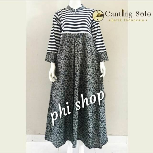 Gamis batik big size by canting solo