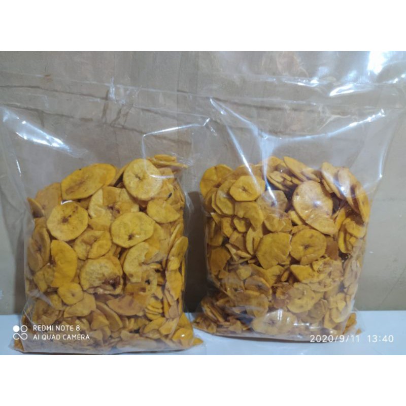

kripik pisang manis 1kg