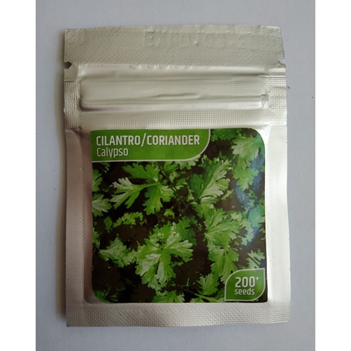 Benih Biji Ketumbar Coriander Cilantro Calypso Pack