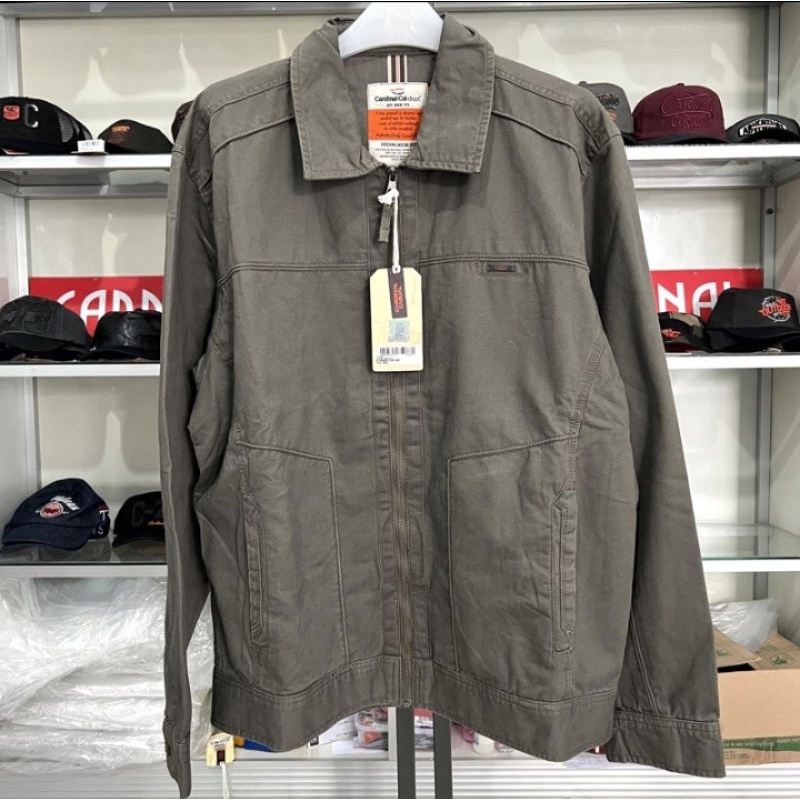 jaket pria CARDINAL ORIGINAL parasut , katun keren