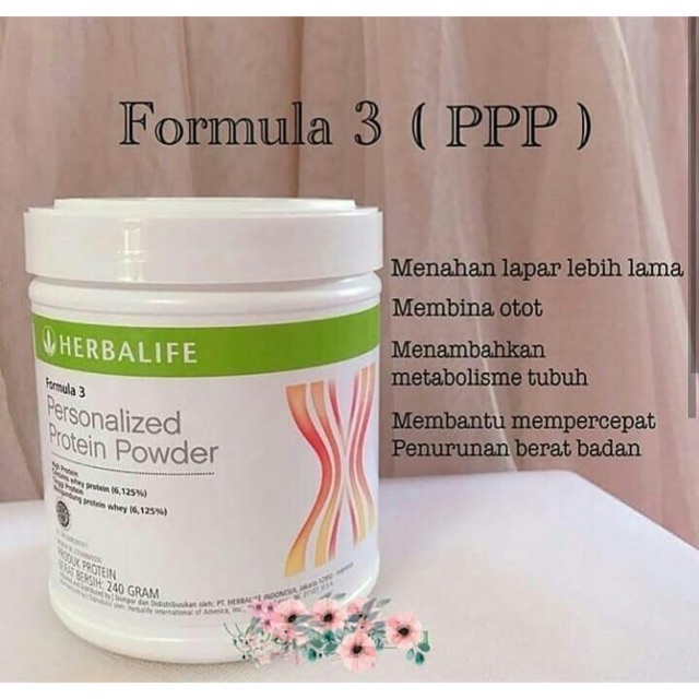 Jual PPP (Personalized Protein Powder) herbalife harga member (produk