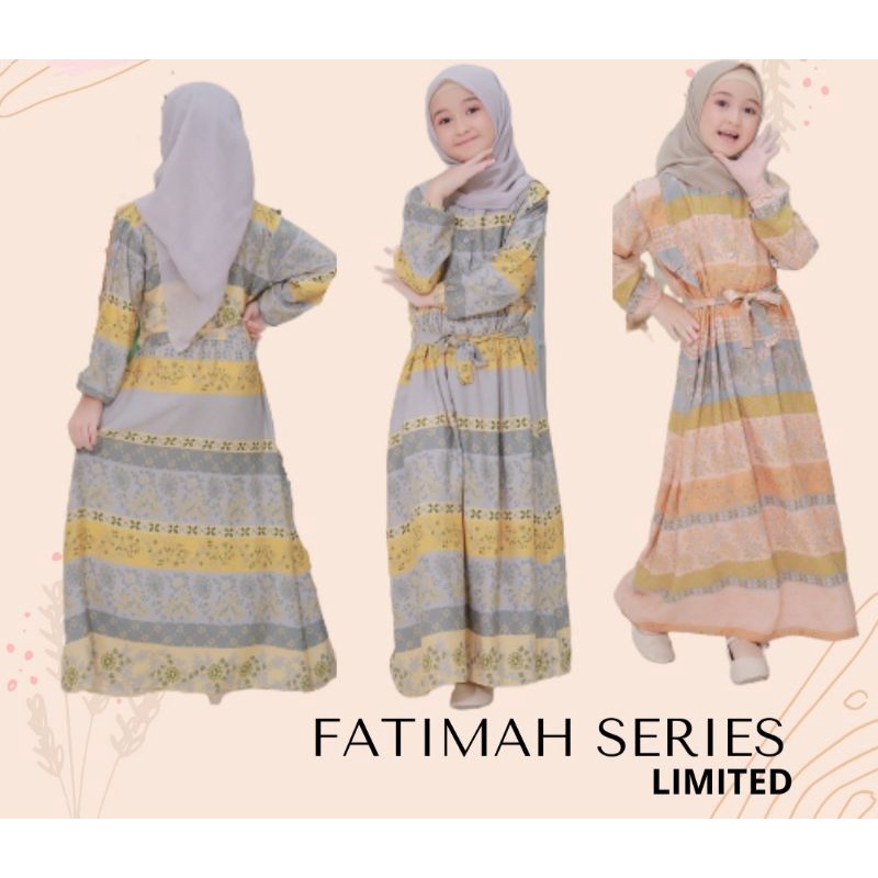 Khadijah Gamis Set Ibu dan Anak