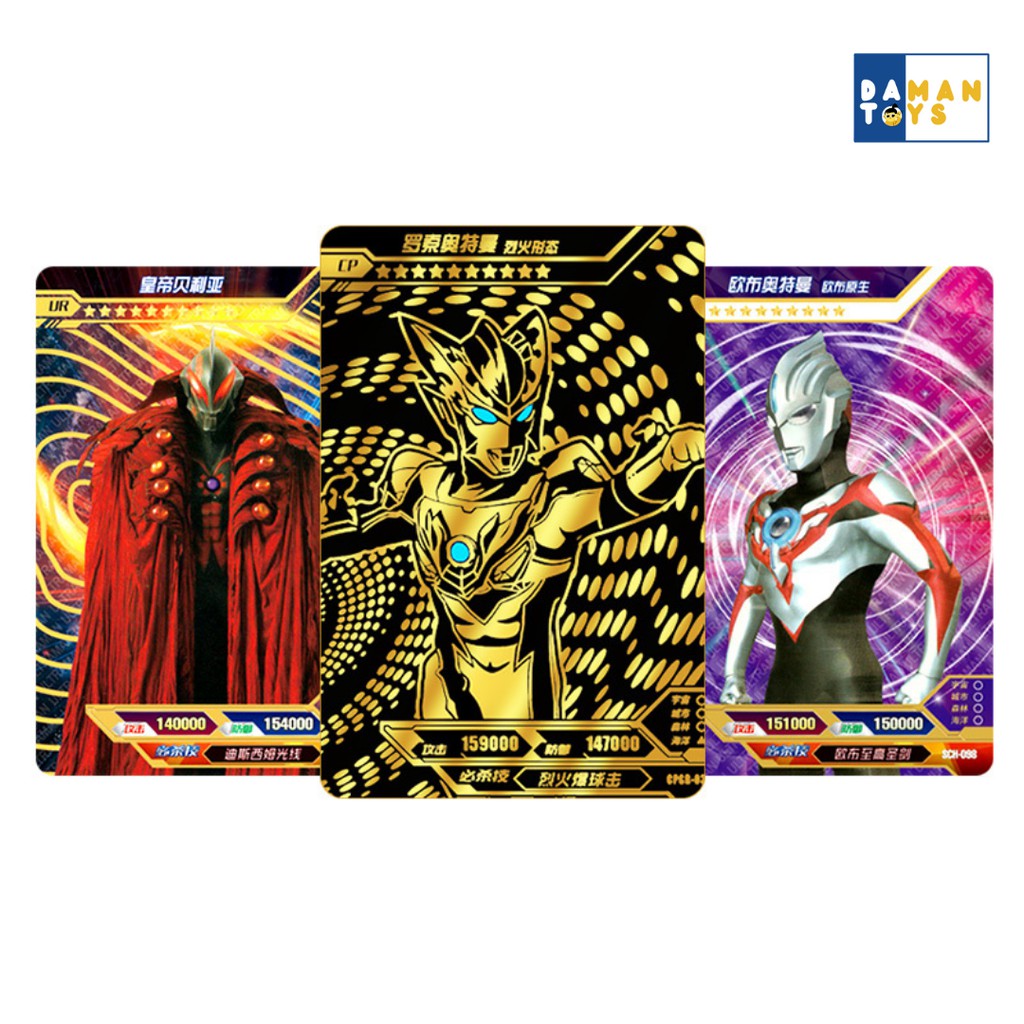 Mainan Kartu Ultraman Orb Ultra Card CP Kartu Ultraman