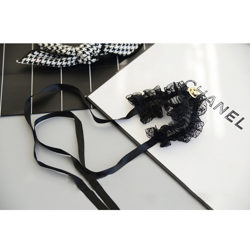 【Wetrose】5pcs Set Sexy Lady Accessories Chocker Leg Ring Hand Ring Lace