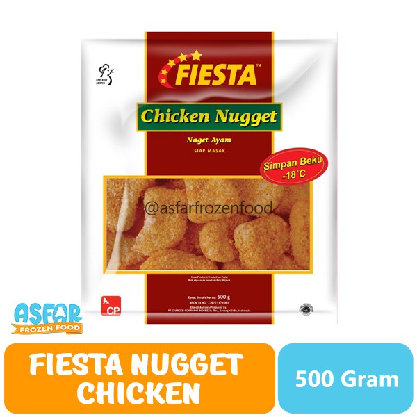 

Fiesta Nugget Chicken 500 gr
