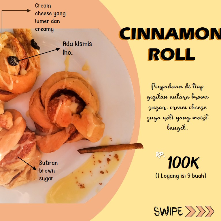 

Cinnamon Roll enak banget