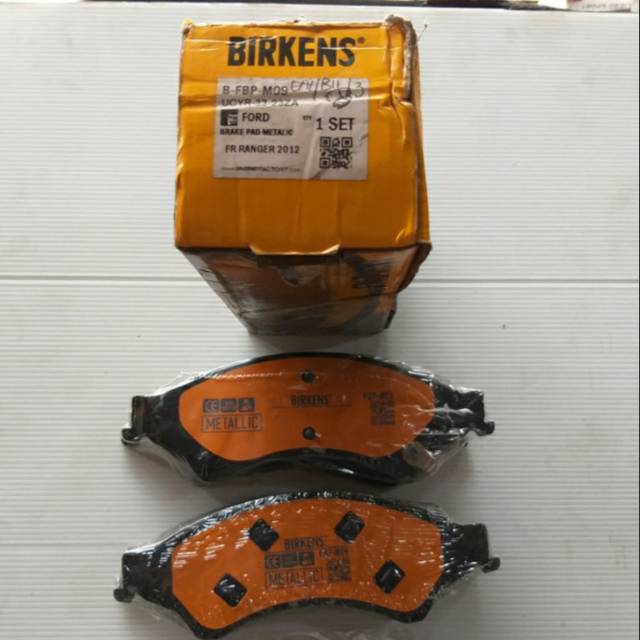 Kampas Rem Depan Brake Pad Ford Ranger 2.2 2012- Merk Birkens