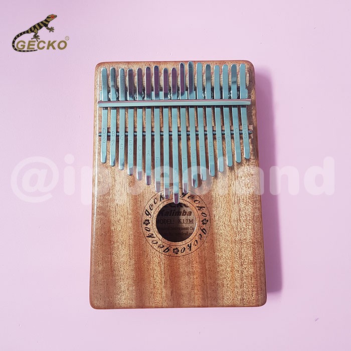 GECKO Kalimba - K17M (Mahogany) + Hardcase + FREE BONUS