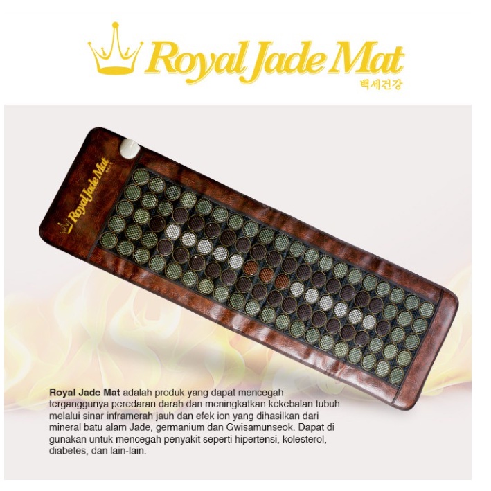 NEW Royal Jade Mat Matras Terapi Kesehatan Matras Panas