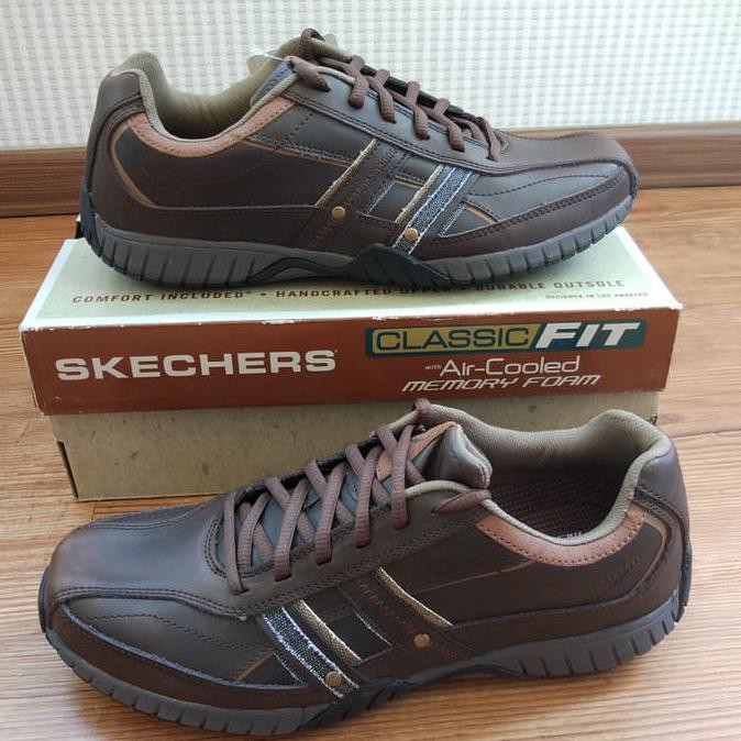 BEST QUALITY SEPATU FORMAL PRIA● SKECHERS SENDRO BRUSCO USA MURAH