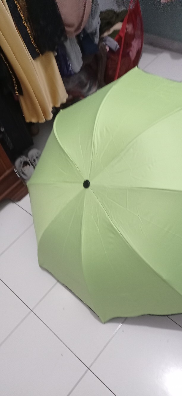 Payung Lipat 3 Dimensi Magic Lapis Hitam