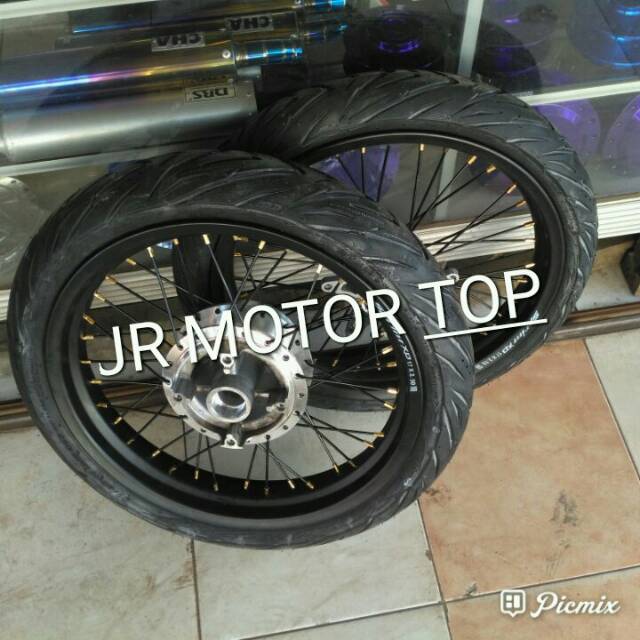 Velg Full Set Ama Ban FDR MOTOR Tiger Revo Megapro Primus CBR 150R