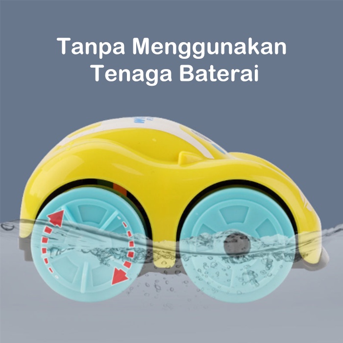 [1KG 28PCS] Babyland Mainan Mandi Anak Mobil Mobilan Berjalan Di Air dan Darat / Toy Turtle