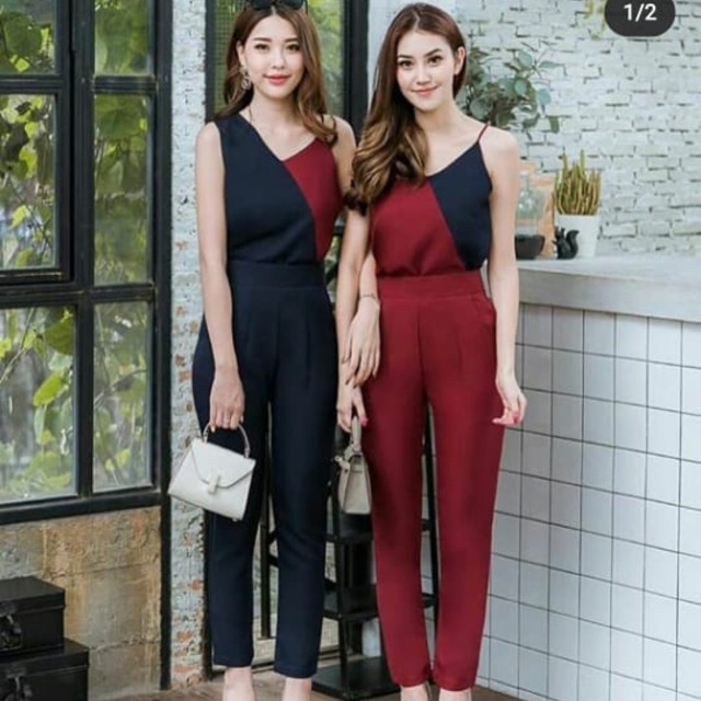 Chiobushop - Elena Jumpsuit Scuba | Jumpsuit Wanita