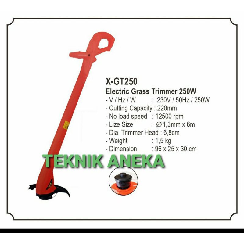 MESIN POTONG RUMPUT LISTRIK XENON ALAT POTONG RUMPUT SENAR SENUR