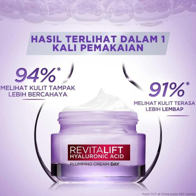 LOREAL REVITALIFT HYALURONIC ACID PLUMPING CREAM DAY 50ML