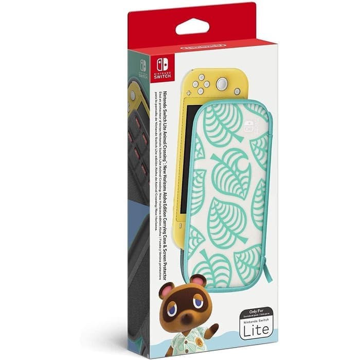 Nintendo Switch Lite Animal Crossing Aloha Edition Carrying Case + SP