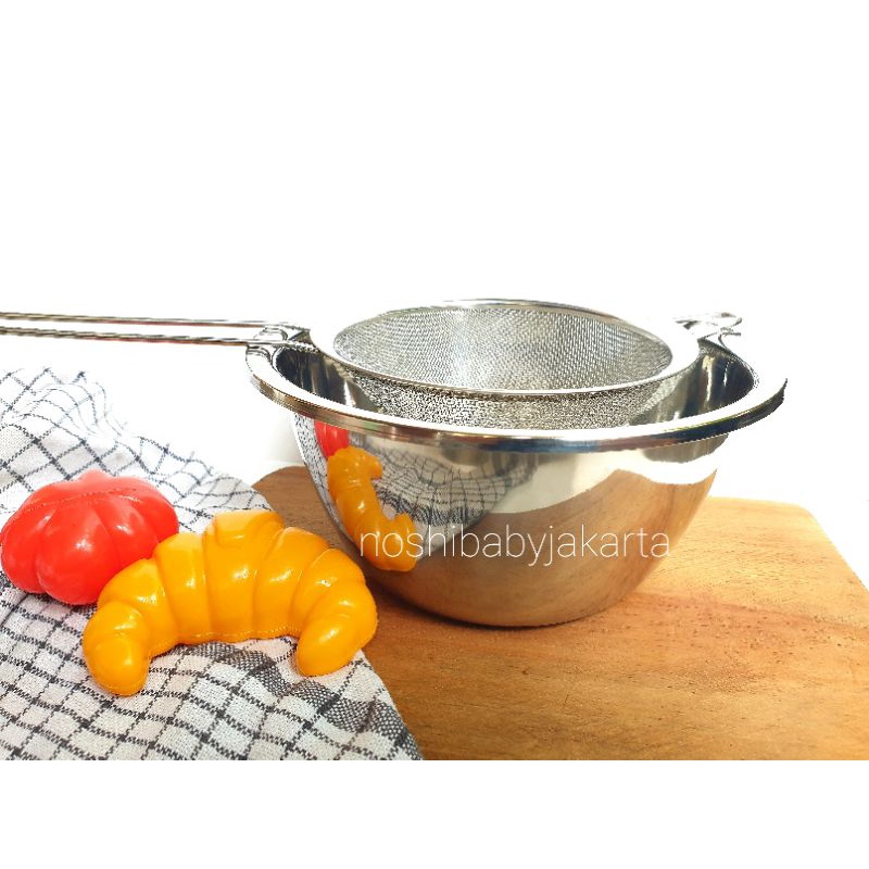 Mangkok Stainless/ Piring Soup stainless 16/18/20 cm / Stainless bowl cocok untuk MPASI