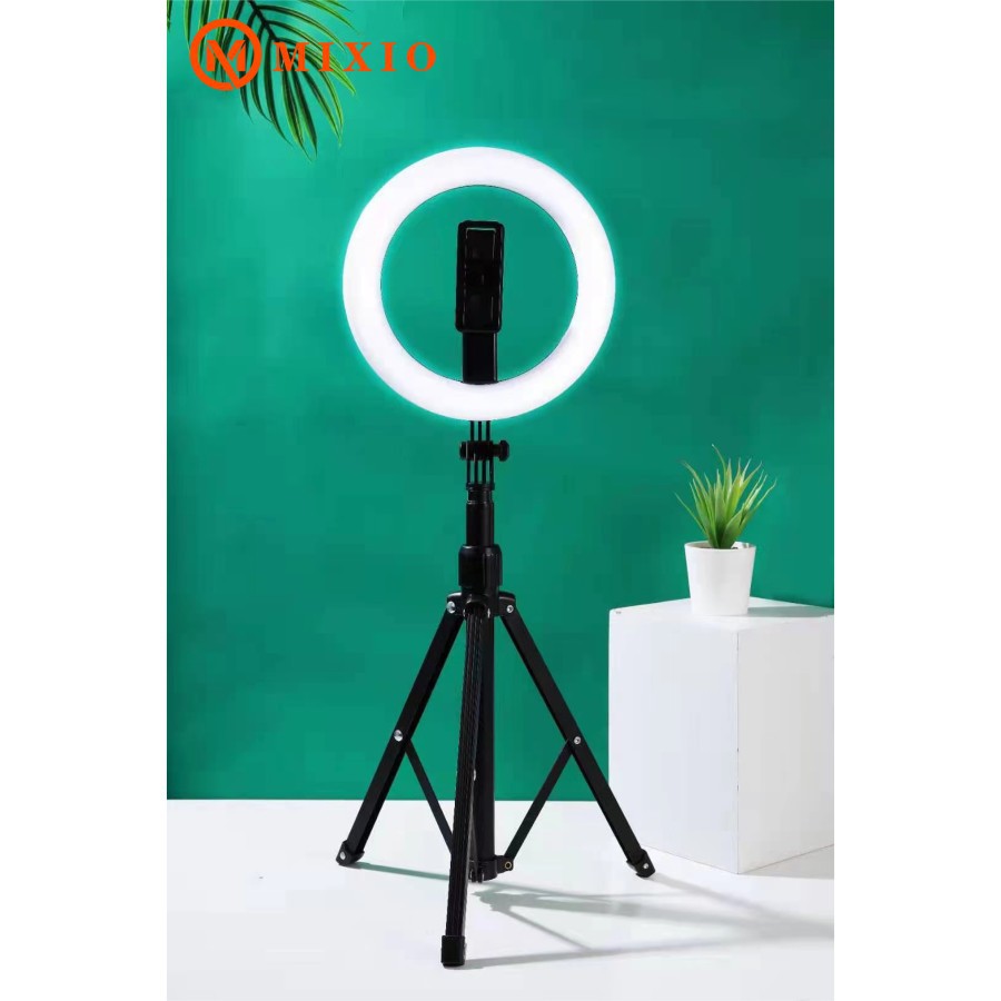 MIXIO Z01 Ring Light Portable tripod 1.75m lipat bluetooth shutter