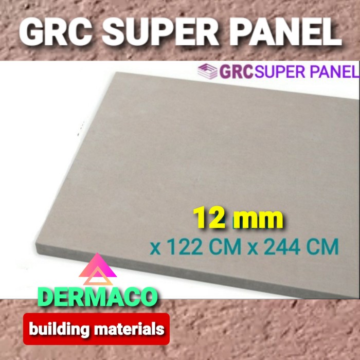 GRC SUPER PANEL 12 mm / SUPER PANEL GRC 122 CM x 244 CM / SUPER FLOOR