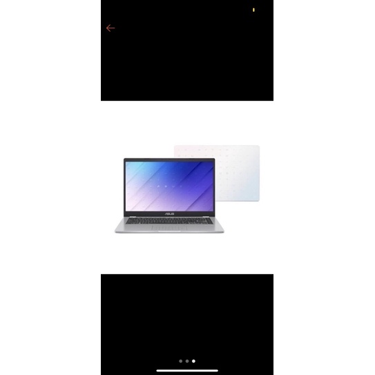 Asus E410MA intel pentium N5030 Ram 8Gb SSD 512Gb 14inchFHD win10+ohs Resmi