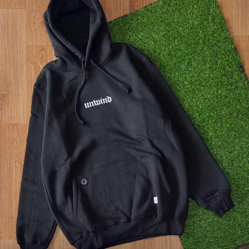 HOODIE RATTLE HITAM - UNMIND