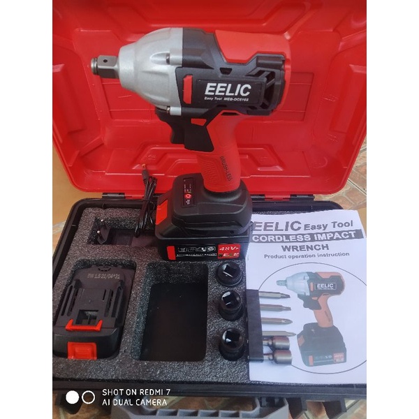 Mesin Bor Cordless EELIC MEB DC-616S EELIC IMPACT WRENCH
