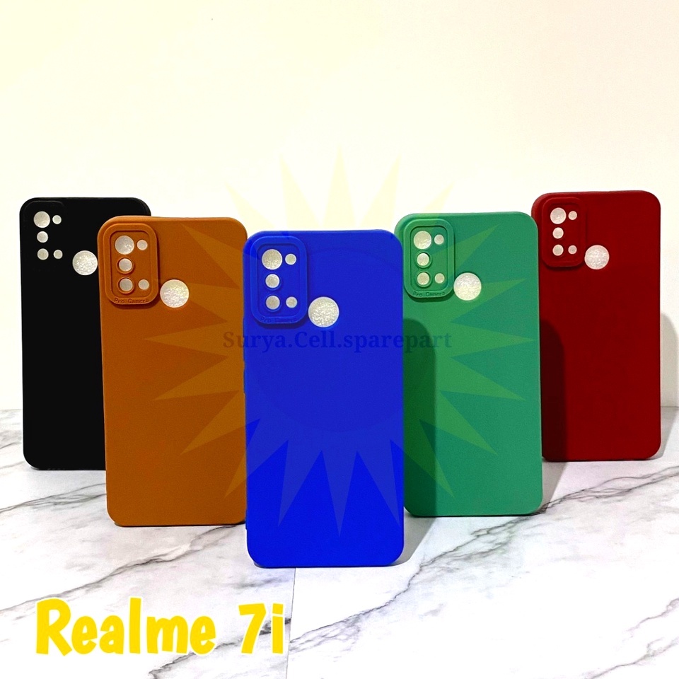 Case Slim Matte Pro Camera Realme 7I - SC