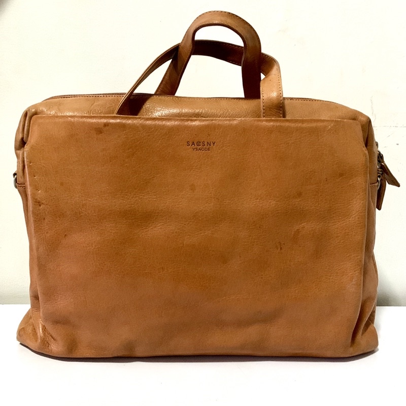 Tas Kerja Messanger Kulit Asli SACSNY Y’SACCS