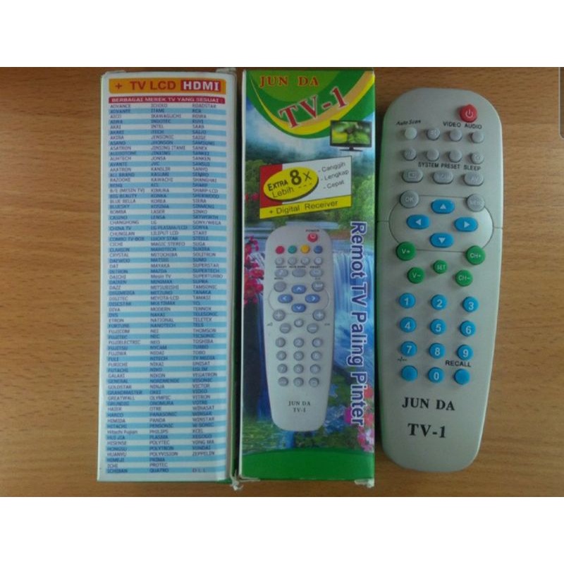 PROMO !! Remot Remote TV  Multi Universal Multifungsi RM TV- 1 - Remote TV