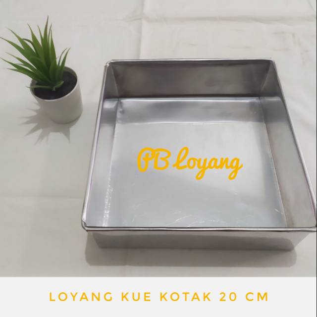 Loyang Kue Persegi bahan tebal