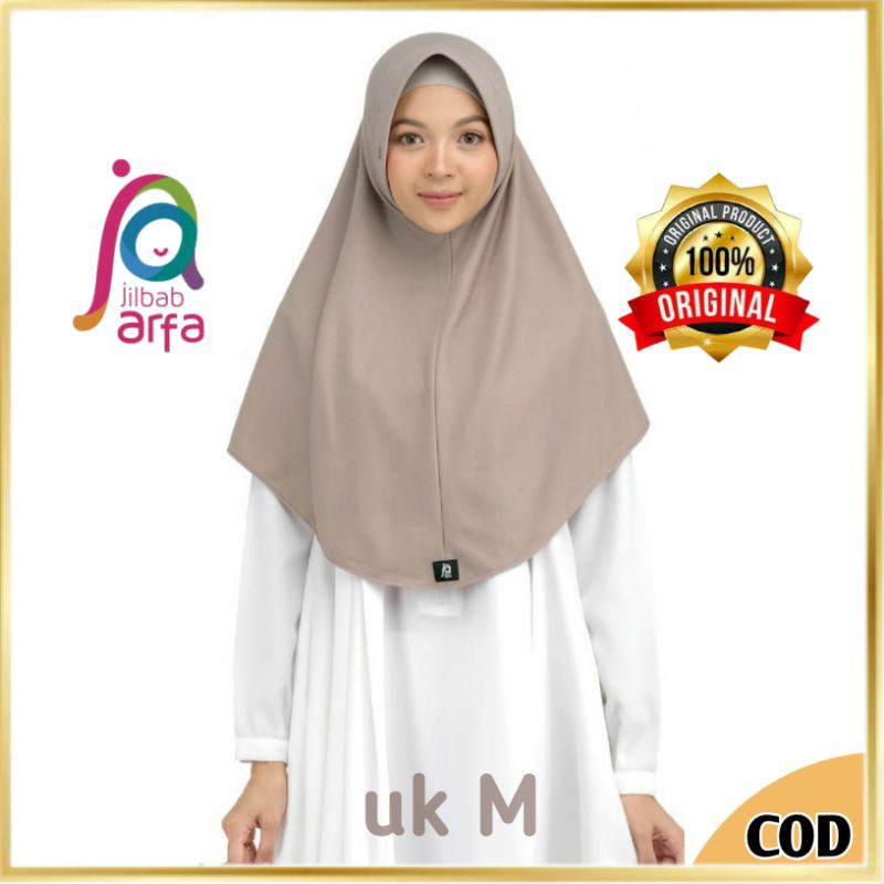 [COD bosa] Amira Uk M Bergo Antem Premium by Jilbab Arfa Jahitan Butik  kualits sama