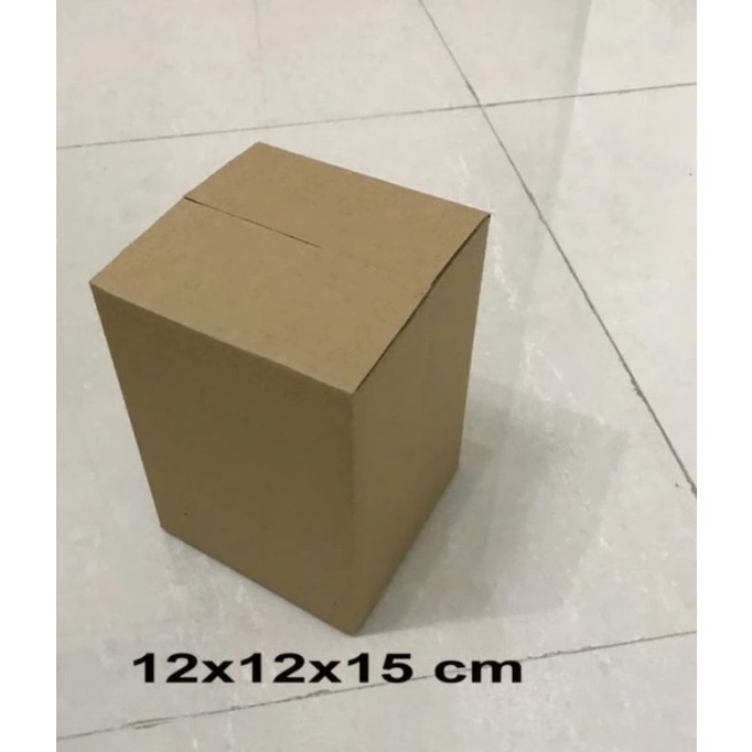 

Kardus / Box / uk. 12x12x15 cm / Kotak Karton Packing Polos baru ST