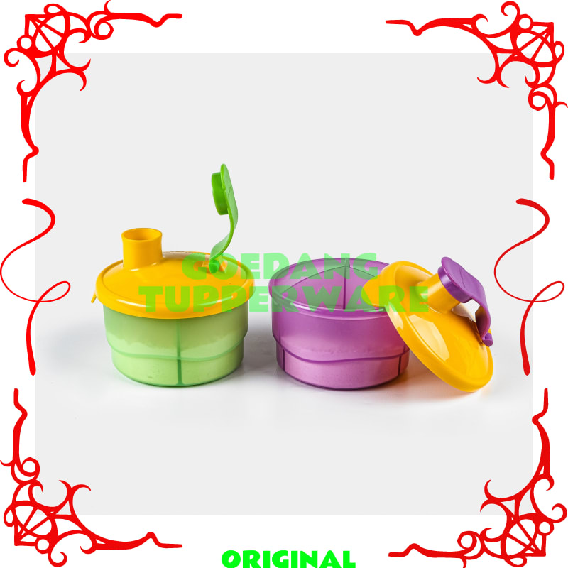 Tempat Susu Bayi Tupperware Original-Toples Susu Formula-Kotak Susu Bayi