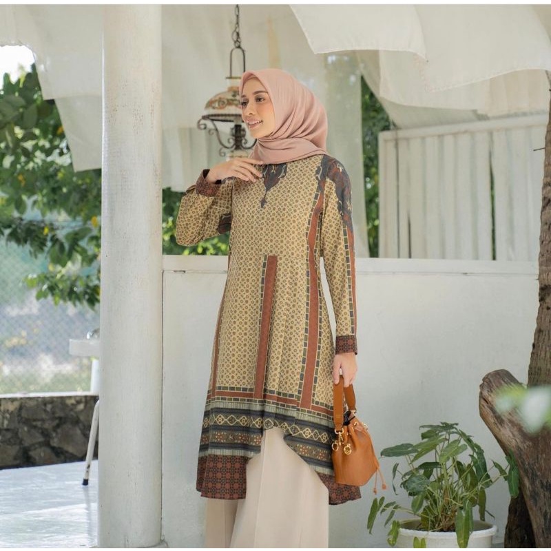 Rumaisha Tunik in Tarka - Heaven Lights x Kami Idea  - New